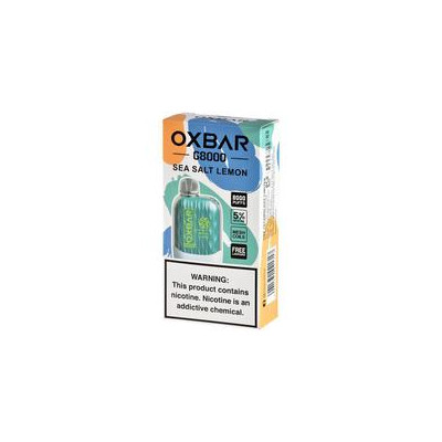 OXBAR 8000PUFF SEA SALT LEMON
