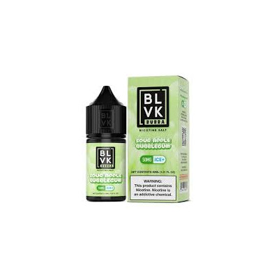 BLVK SALT BUBBA SOUR APPLE...