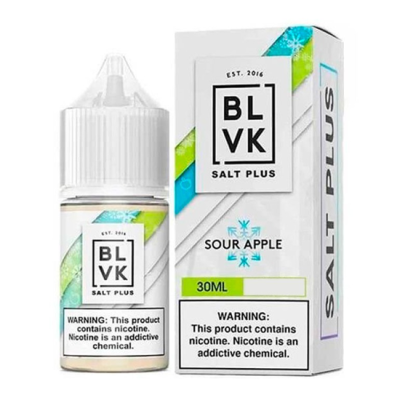 BLVK SALT PLUS SOUR APPLE...