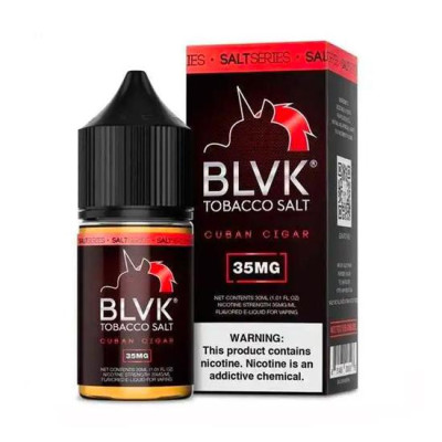 BLVK SALTS TBCO CUBAN CIGAR...