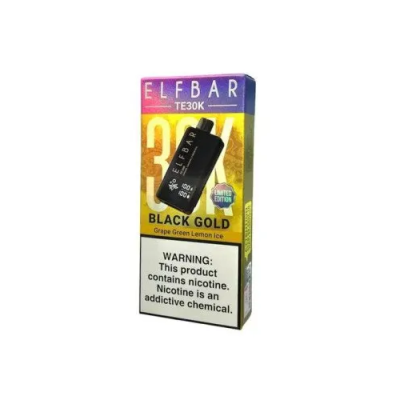 ELF BAR TE 30K  BLACK-G...
