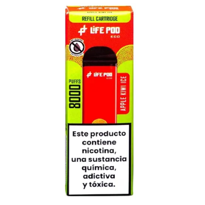 LIFE POD REFIL 8K PRO APPLE...