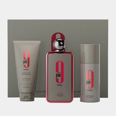KIT AFNAN 9PM REBEL 100ML +...