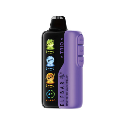 ELFBAR TRIO 5% RASPBERRY...