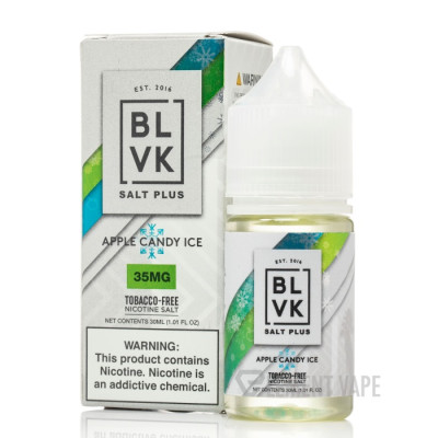 BLVK SALT PLUS APPLE CANDY...