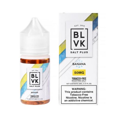 BLVK SALT PLUS BANANA ICE 50MG