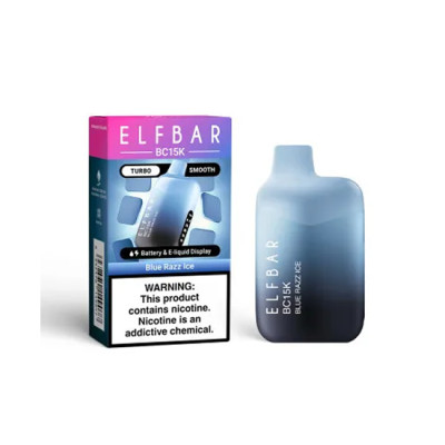 ELF BAR BC 15K BLUE RAZZ ICE
